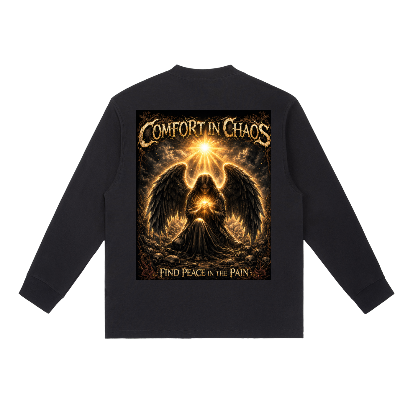 Essential Crewneck Long-Sleeve T-Shirt
