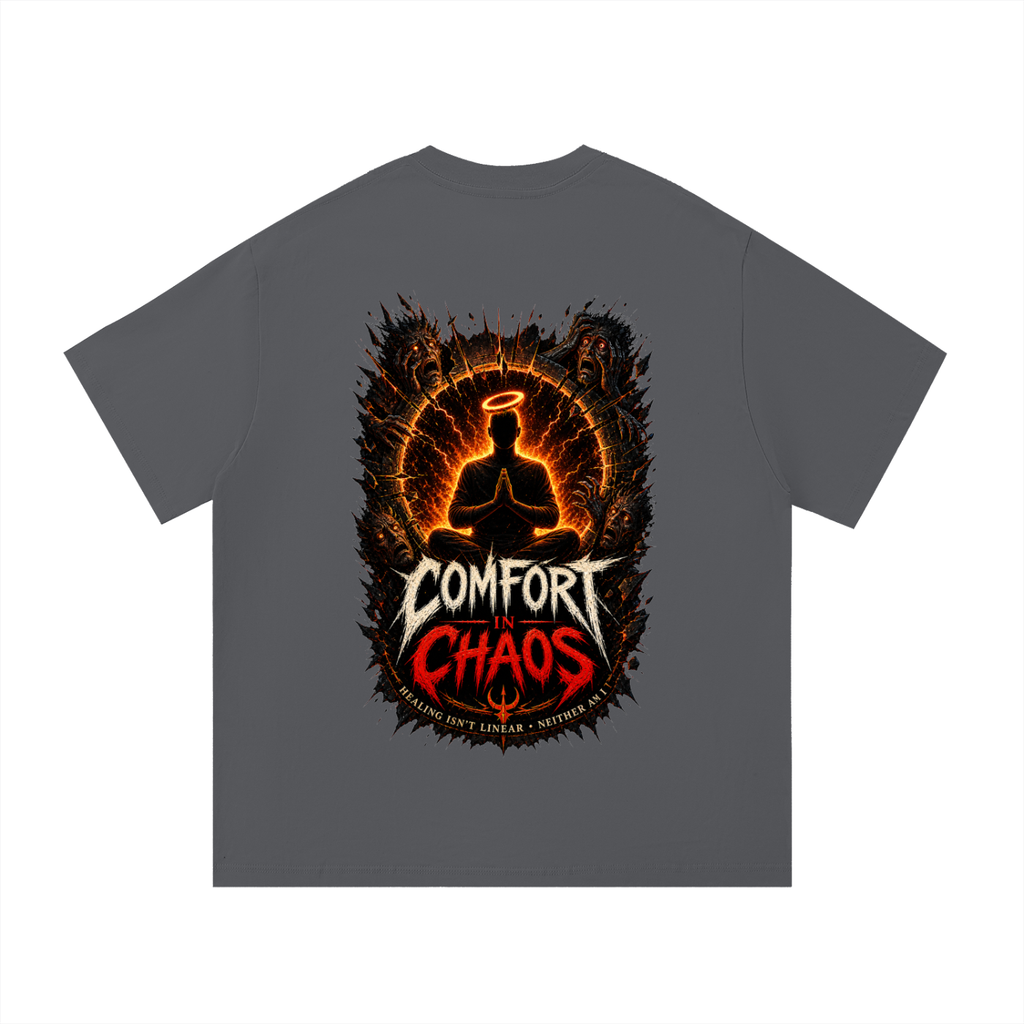 Comfort in chaos healing graphic tee